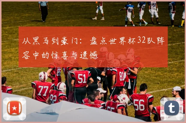 从黑马到豪门：盘点世界杯32队阵容中的惊喜与遗憾